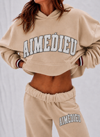 Women's Relaxed Hoodie & Joggers Airport Set