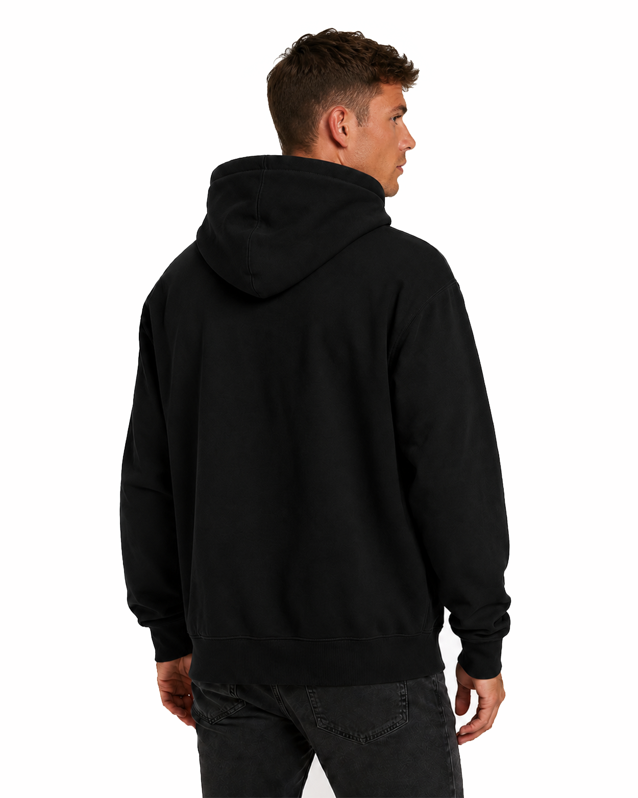 Relaxed Star Print Hoodie AIMEDIEU
