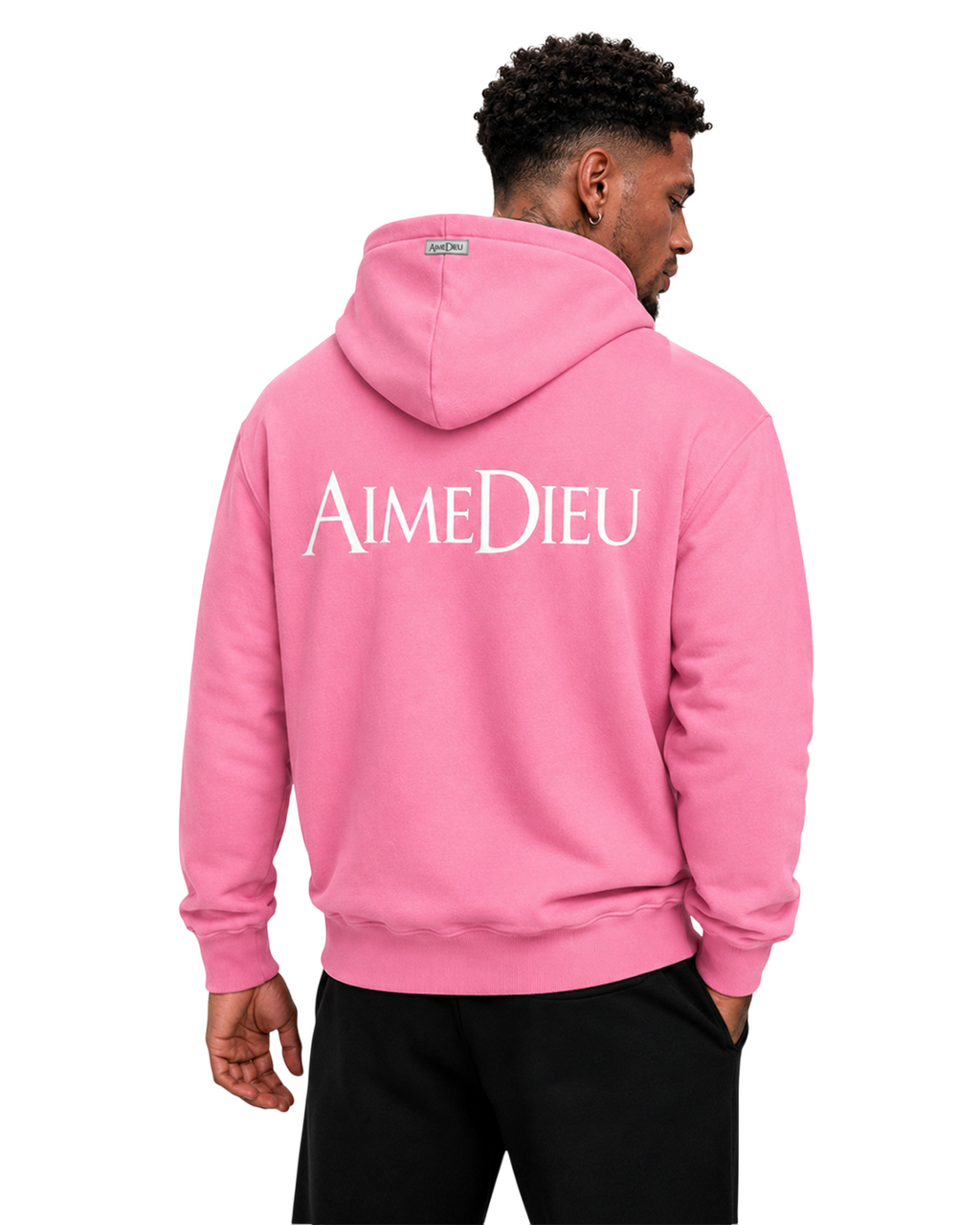 Oversized Graphic Hoodie - Paris Print AIMEDIEU