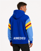 Oversized Colour Block Sleeve Hoodie AIMEDIEU