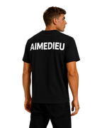 Heavyweight Oversized Tee - AIME Print AIMEDIEU