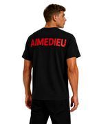 Heavyweight Oversized Tee - AIME Print AIMEDIEU