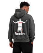 Relaxed Statement Hoodie - LOVEGOD - Print AIMEDIEU