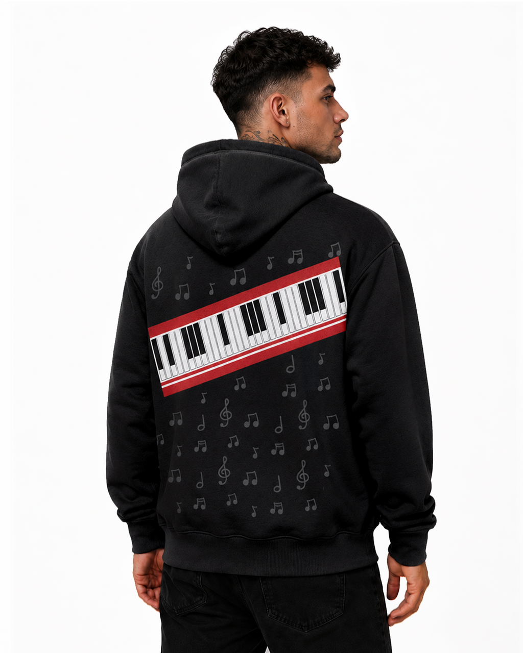 Im Bad - Relaxed Pop Star legend Graphic Hoodie AIMEDIEU