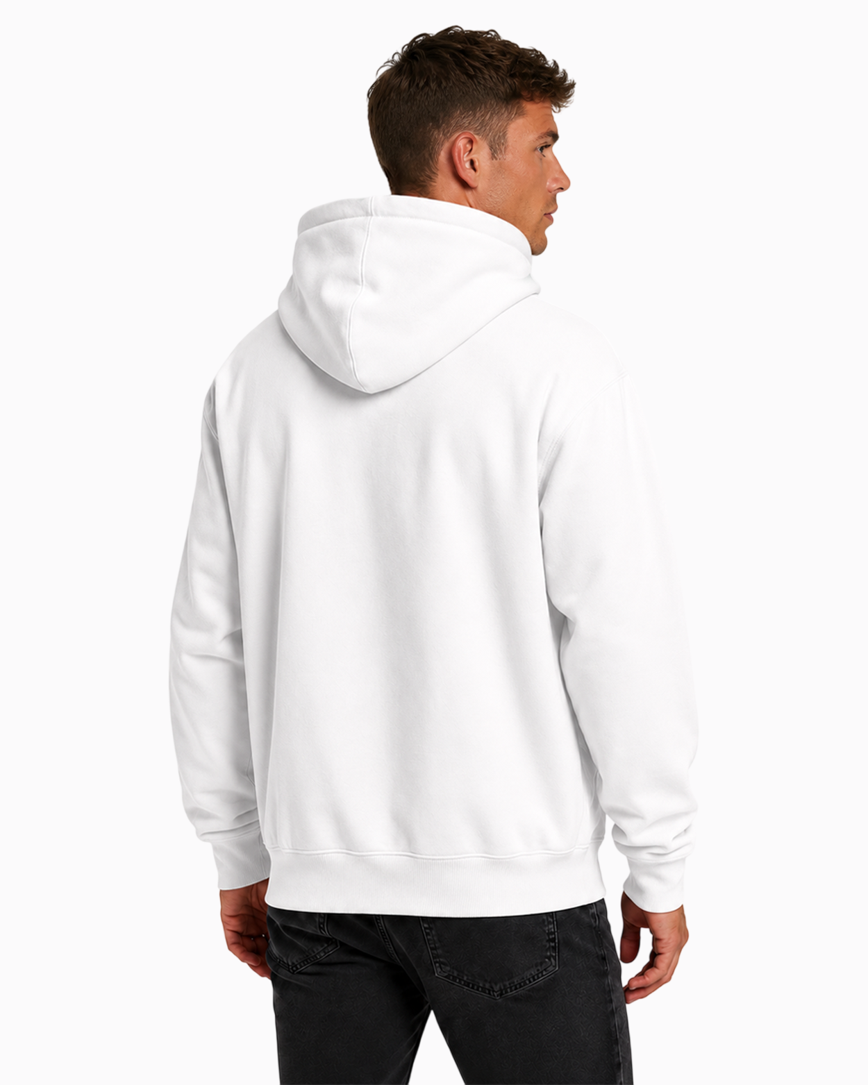 Relaxed Star Print Hoodie AIMEDIEU