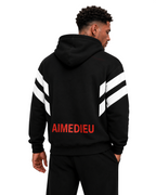 Oversized Statement Hoodie - Rocky Print AIMEDIEU