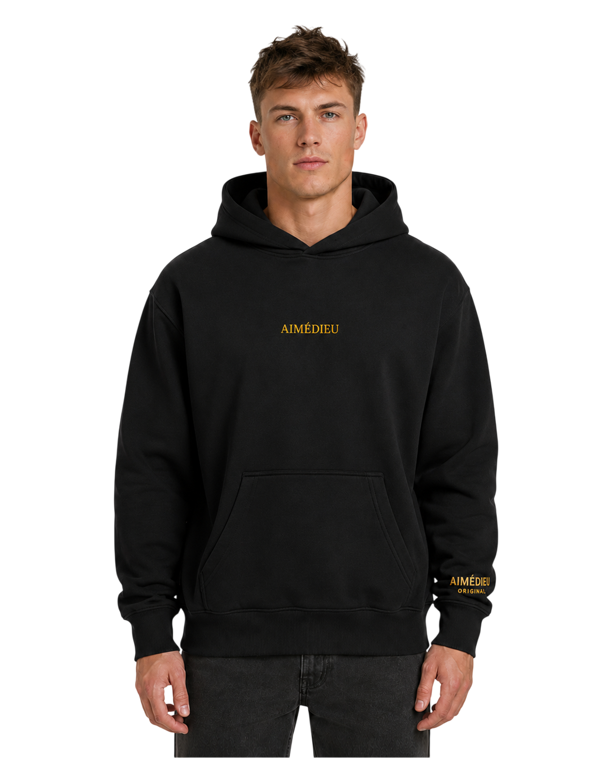 AIMEDIEU GRAPHIC GOD HOODIE