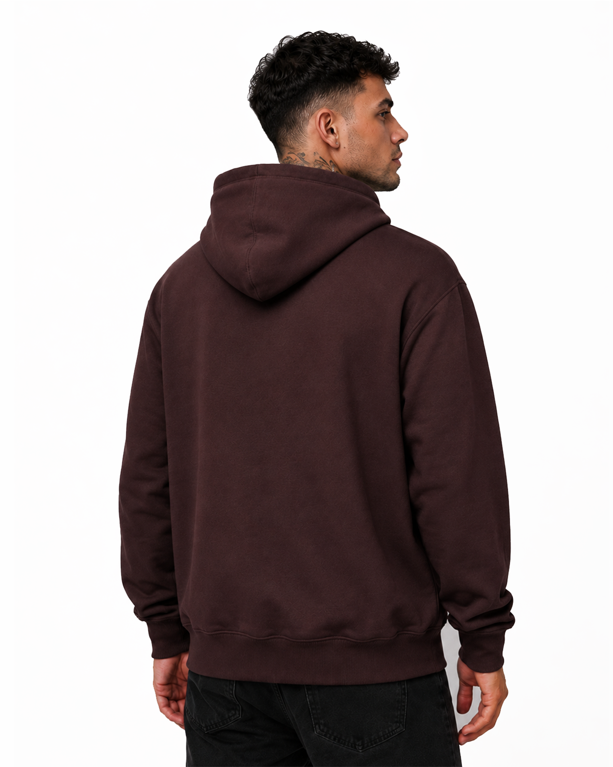 AIMEDIEU BROWN CHENILE HOODIE