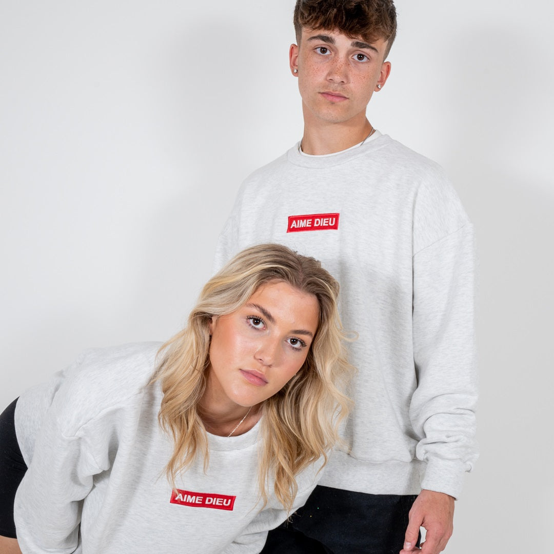 Box Logo Oversized Sweatshirt