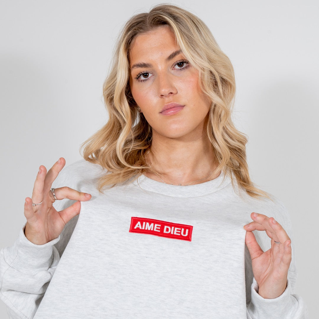 Box Logo Oversized Sweatshirt