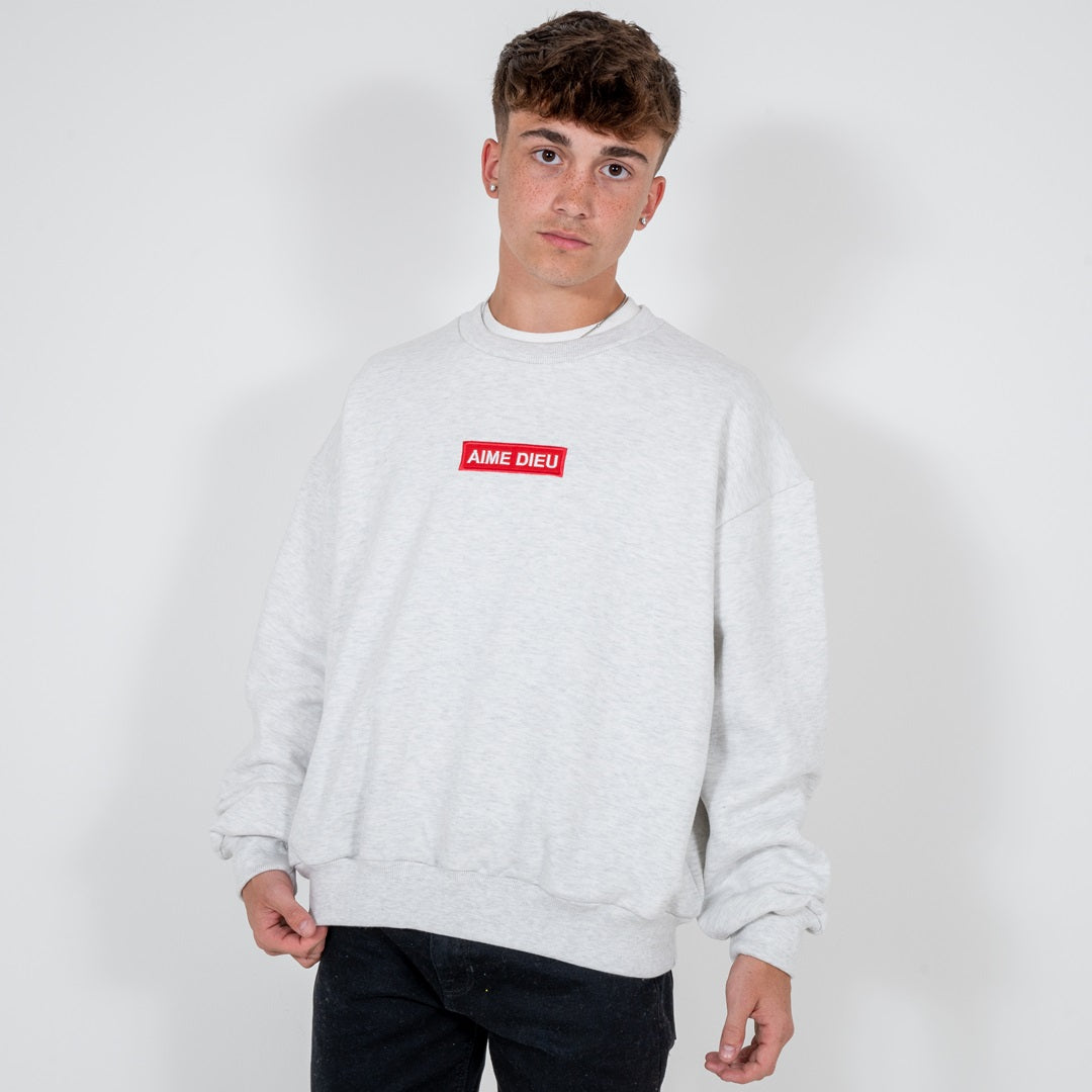 Box Logo Oversized Sweatshirt