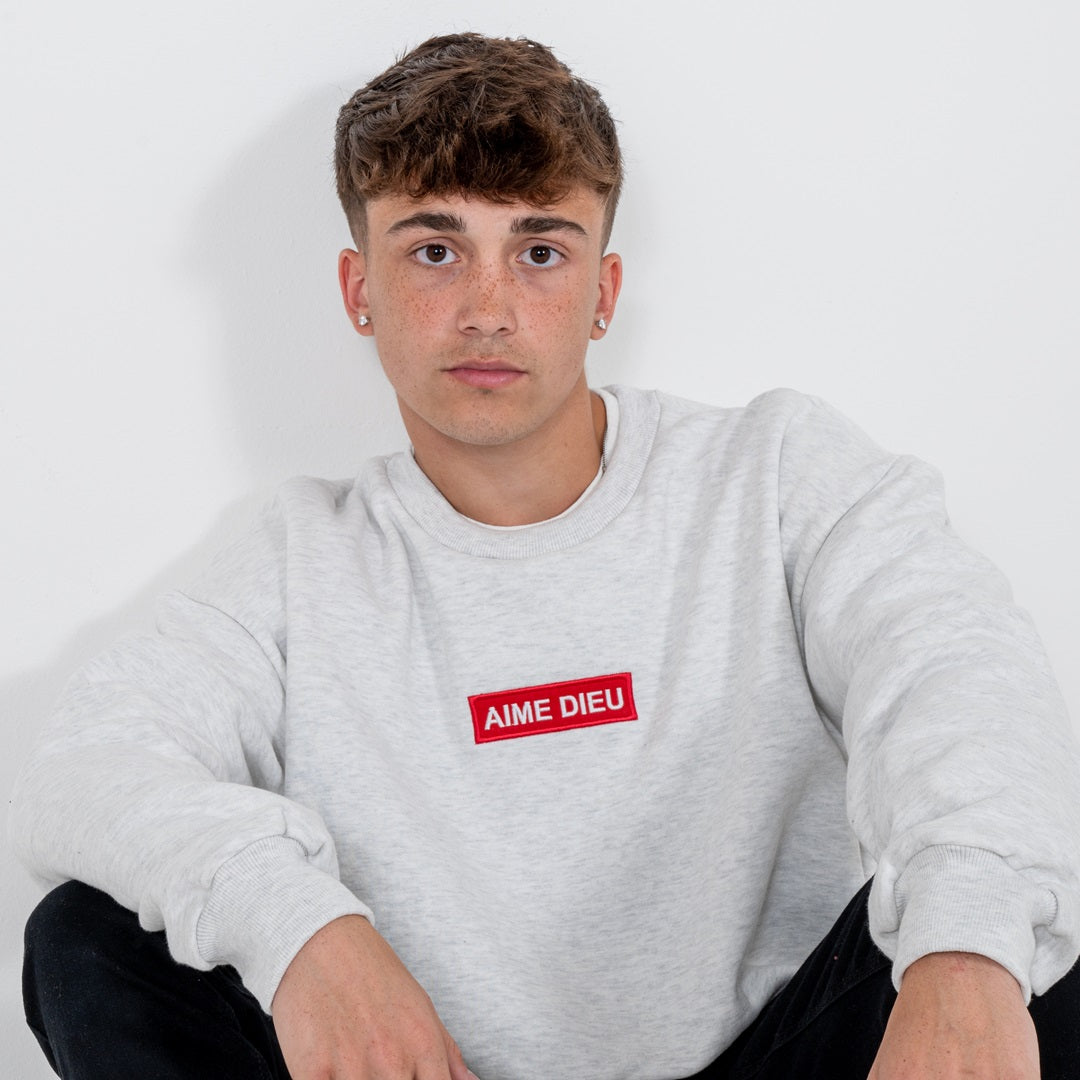 Box Logo Oversized Sweatshirt