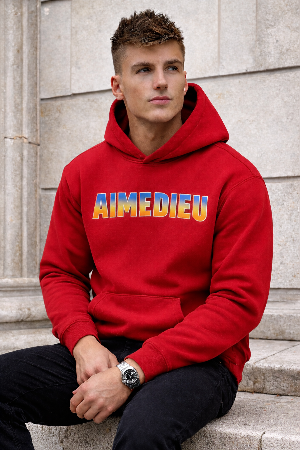 Aimedieu Rainbow Hoodie