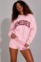 Women's Varsity Relaxed Sweatshirt & Joggers Set