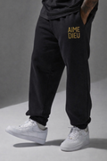 AIMEDIEU Gold Joggers
