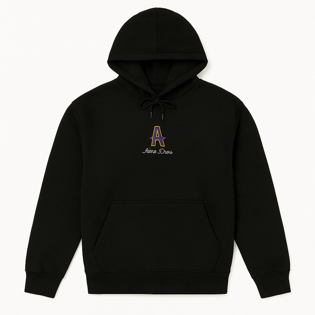 Block A Hoodie | Stylish Cotton Hoodie With Letter A