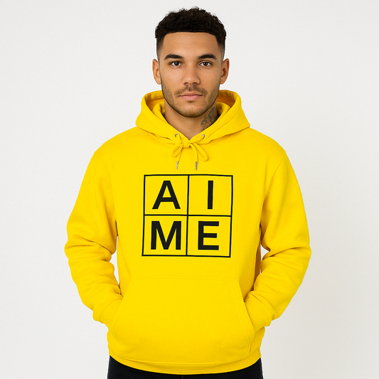 AIME DIEU Square Logo Hoodie | Square Box Hoodie