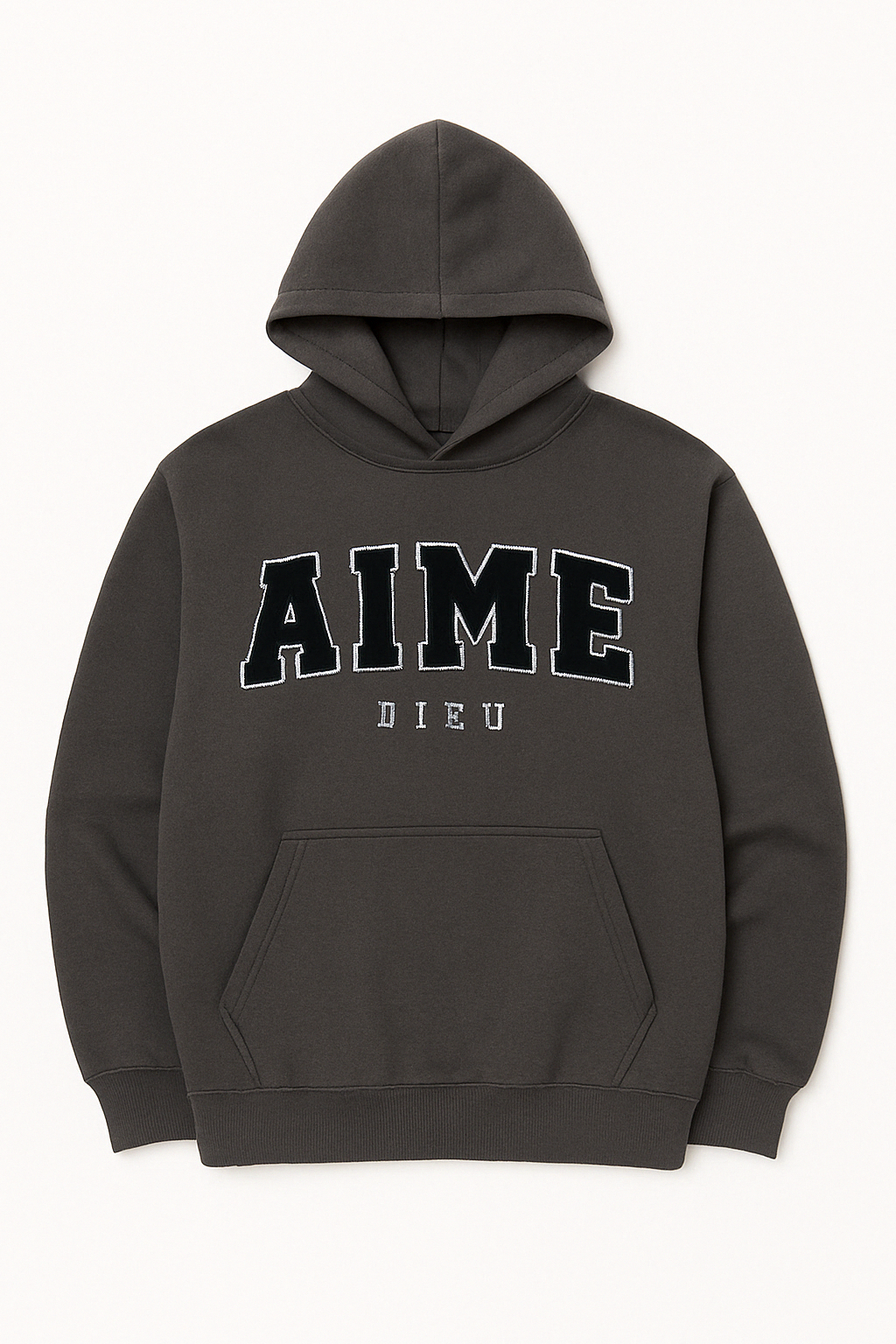 Aime Dieu Regular Chenille Hoodie
