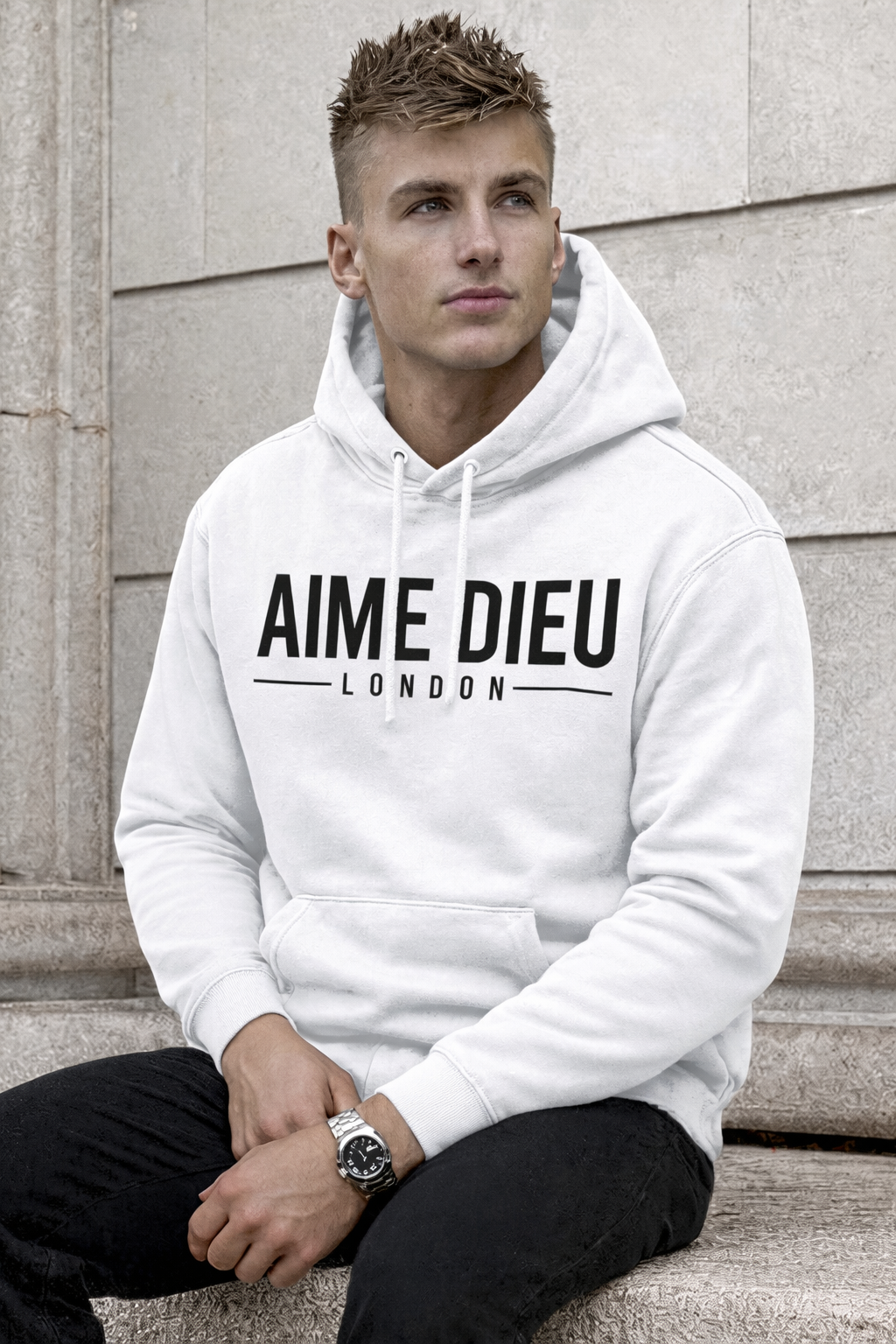 AIMEDIEU Block Oversized Hoodies