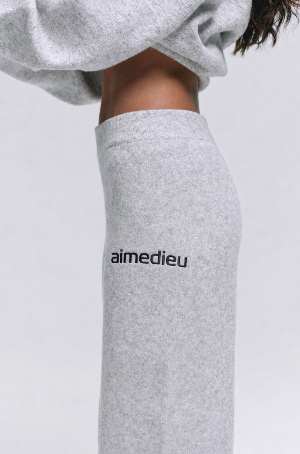 Women's Rib-Knit Sweatshirt & Straight-Leg Joggers Set