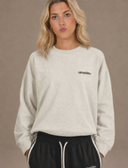 Women's Loose-Fit Sweatshirt & Joggers Set