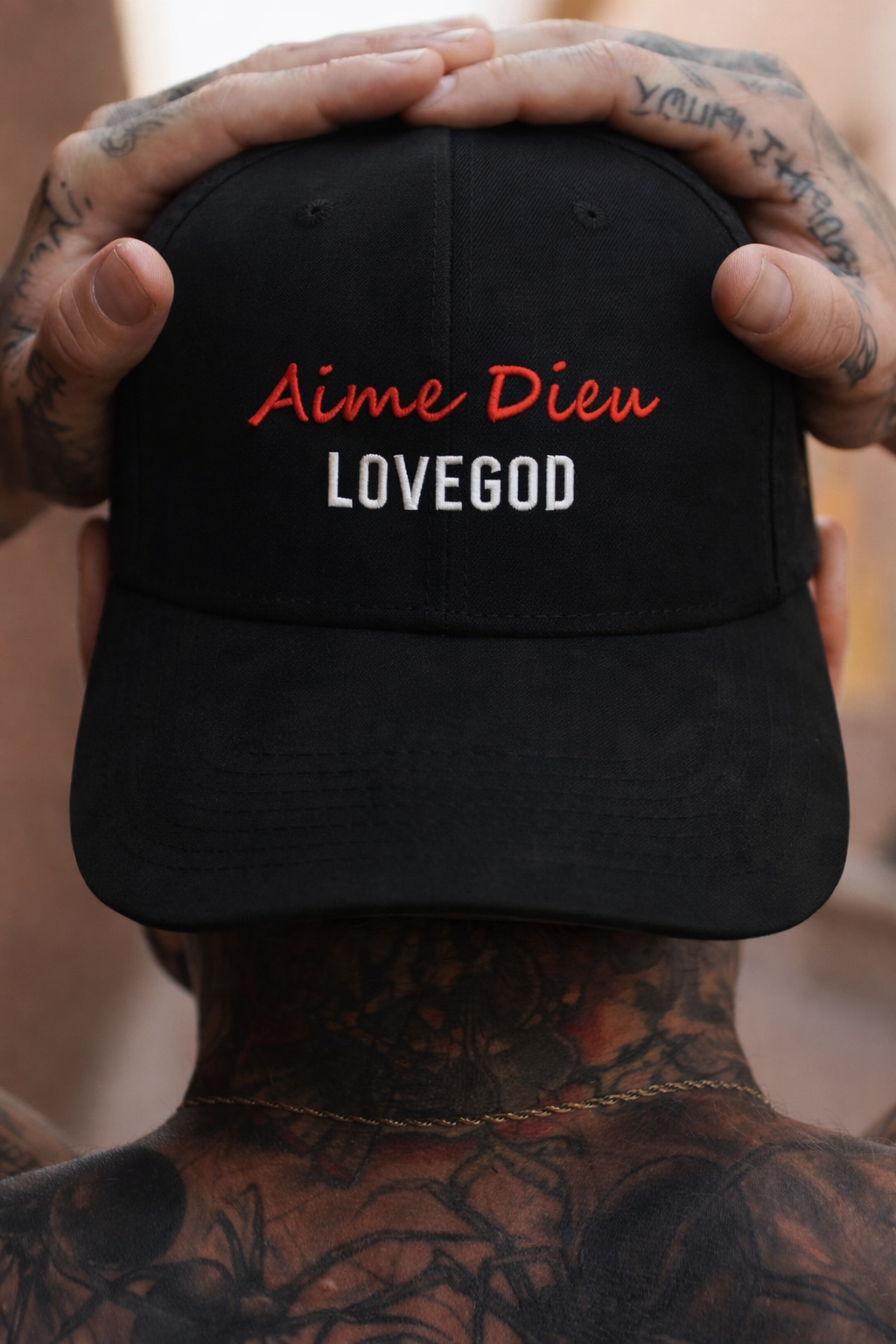 AIMEDIEU Lovegod Cap