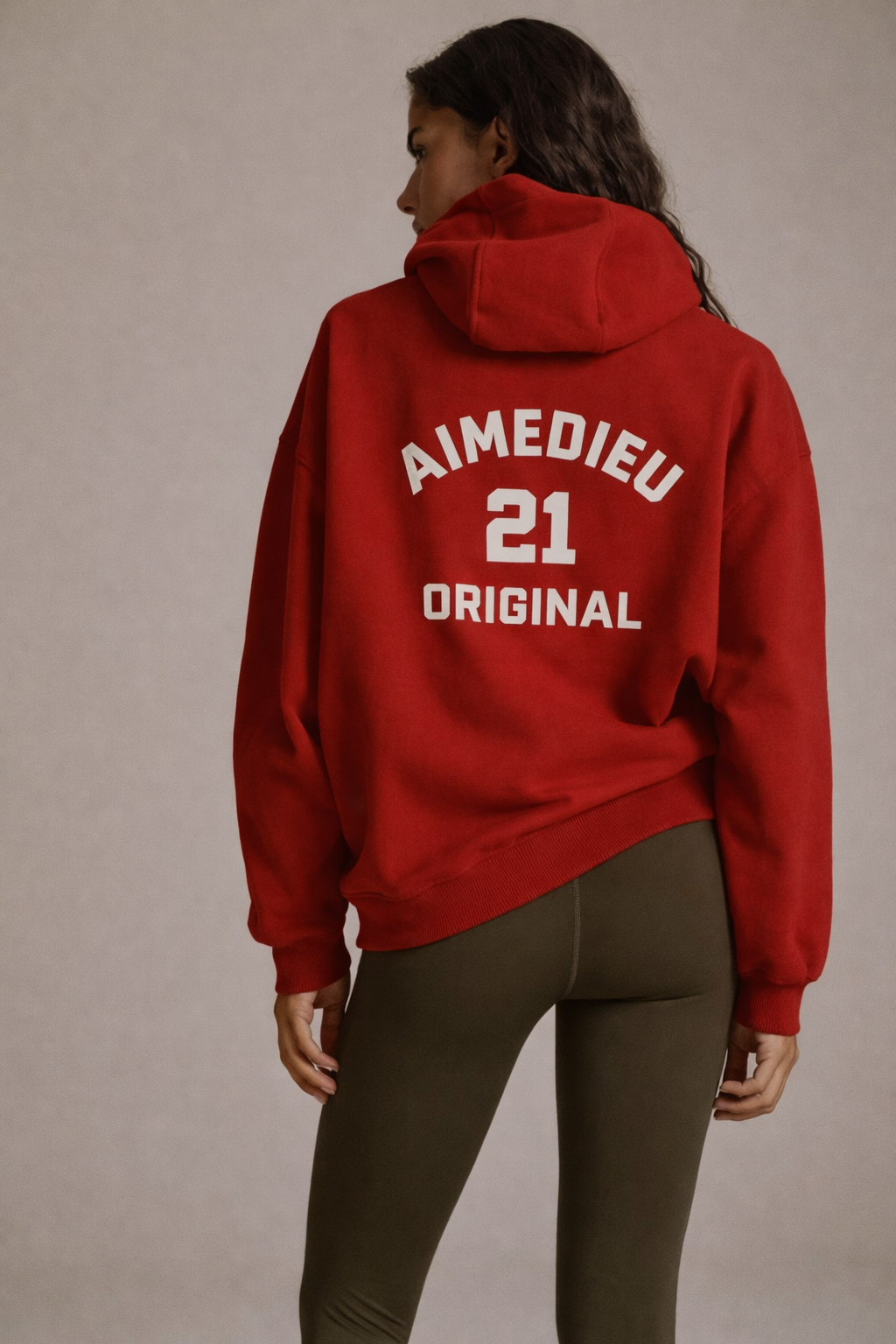 Women's Campus Oversized Organic Cotton Hoodie