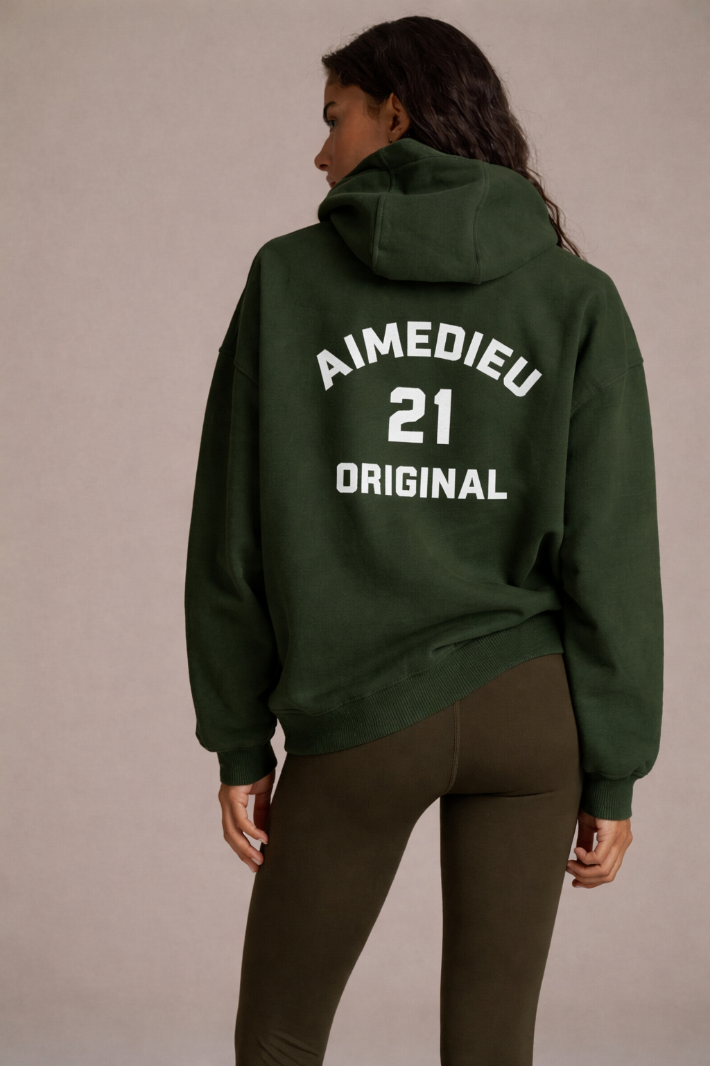 Women's Campus Oversized Organic Cotton Hoodie