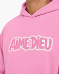 AIMEDIEU BUBBLE FONT HOODIE