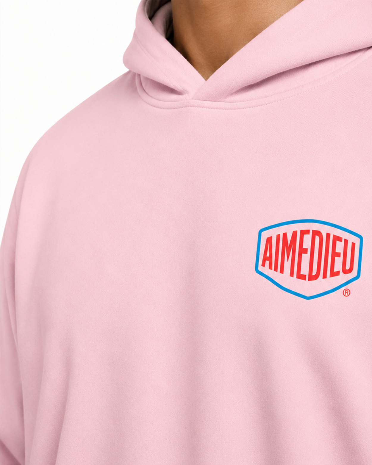 Relaxed Graphic Deus Logo Hoodie AIMEDIEU