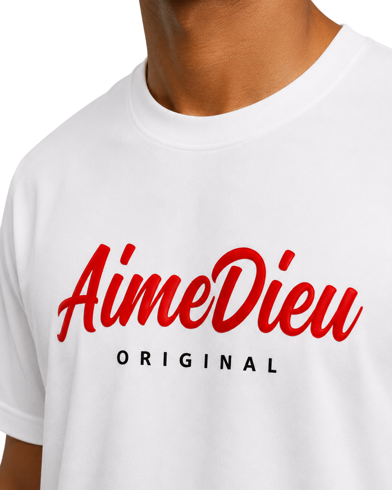 Regular Scribble Print Oversized Tee AIMEDIEU