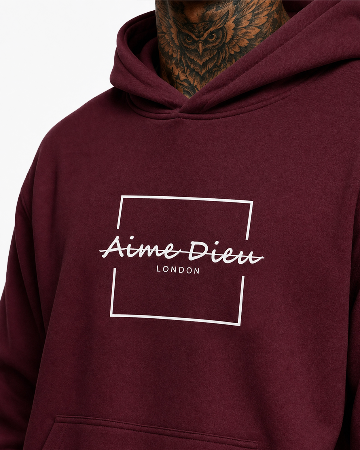 Oversized Standard Fit Strike Hoodie AIMEDIEU 80% OFF