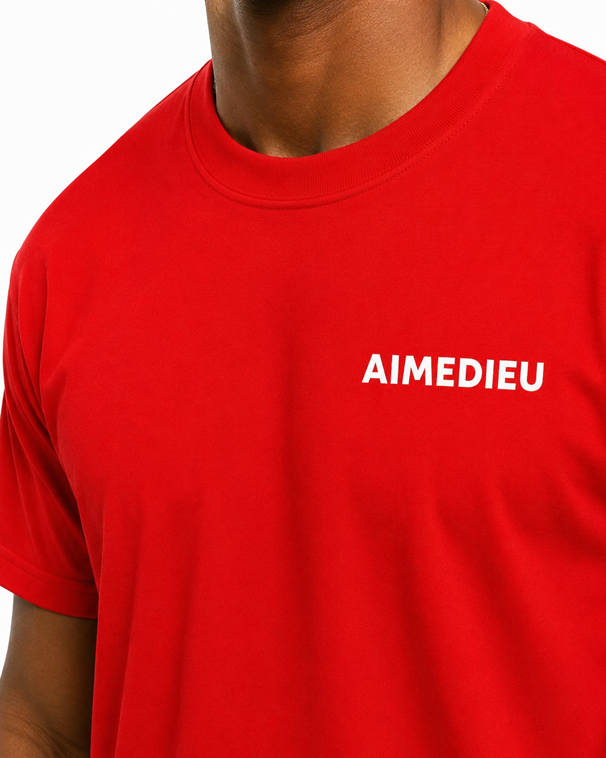 Heavyweight Oversized Tee - AIME Print AIMEDIEU