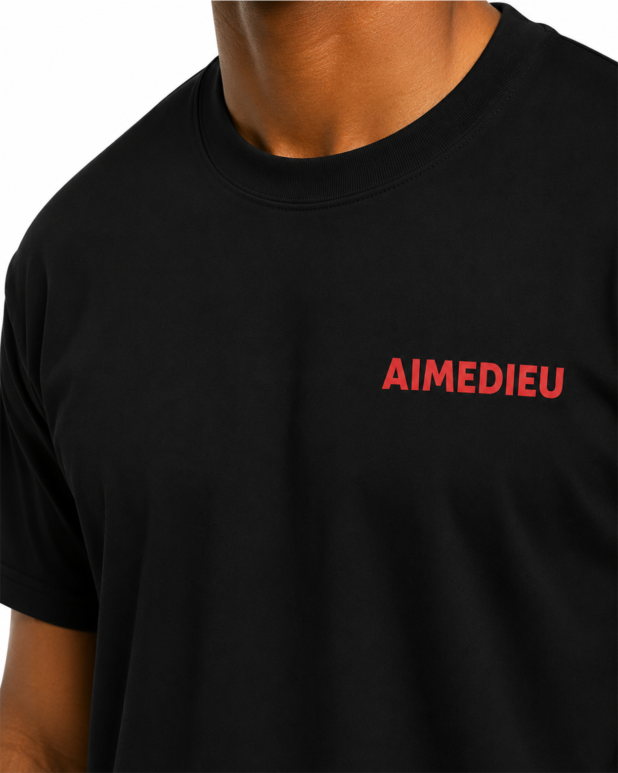 Heavyweight Oversized Tee - AIME Print AIMEDIEU