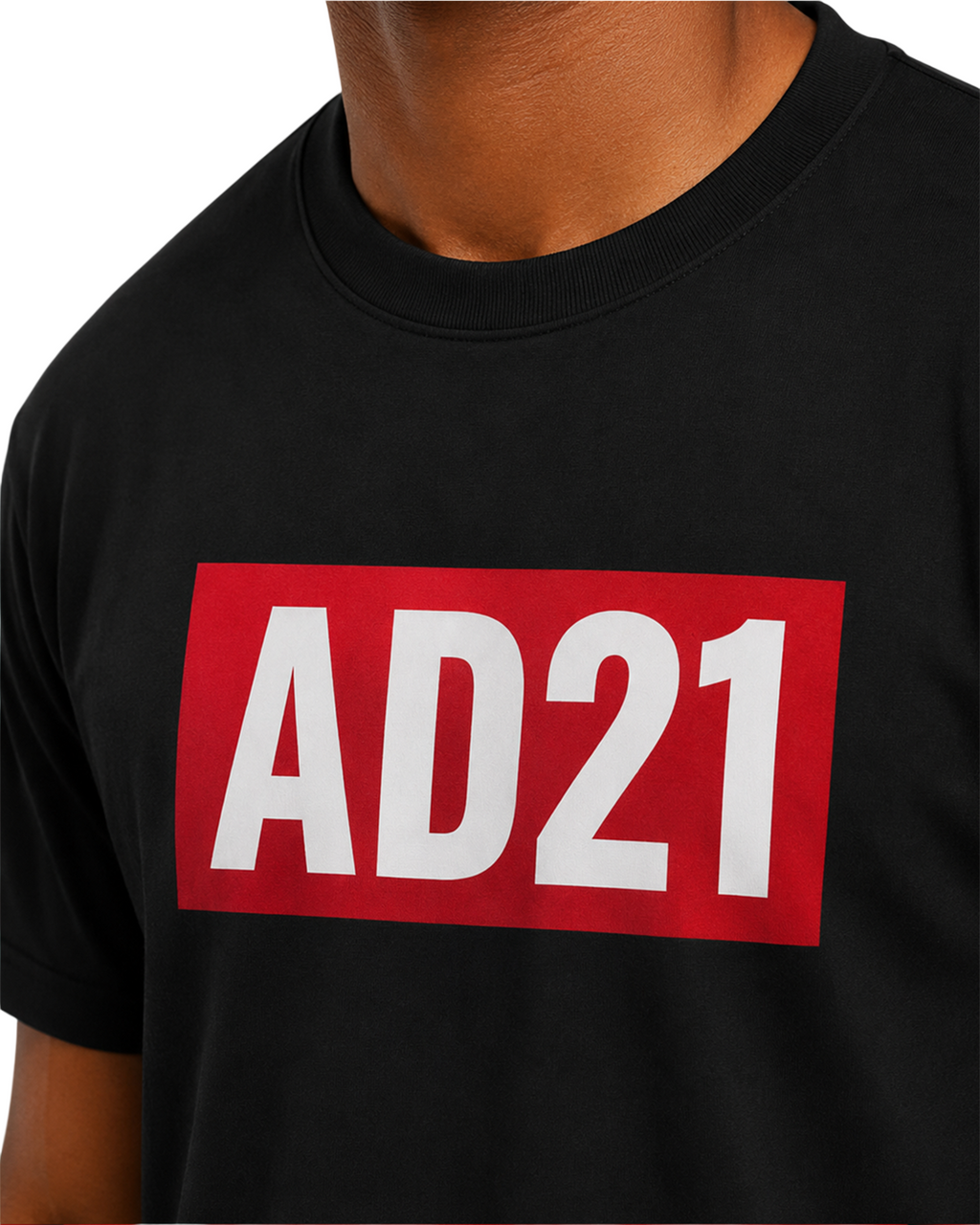 Oversized Heavyweight Graphic Ree - AD21 Print AIMEDIEU
