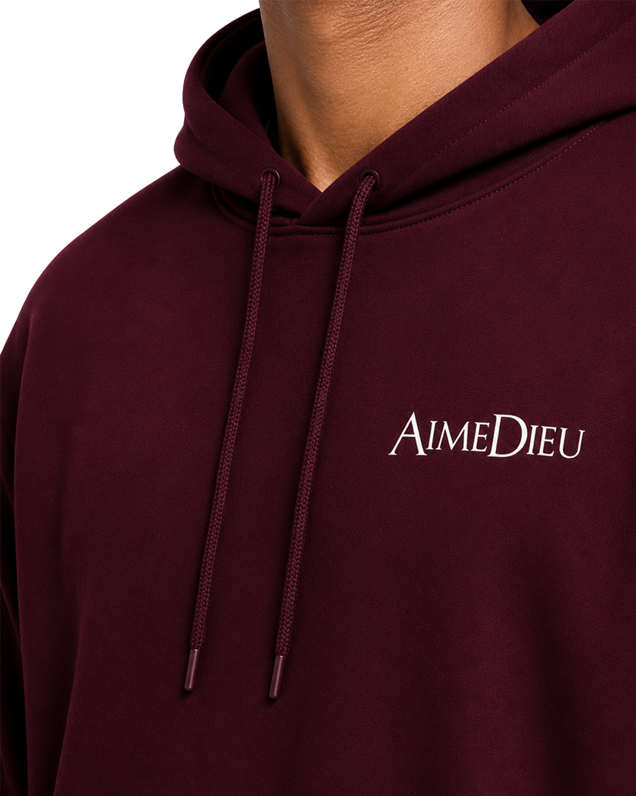 Oversized Graphic Hoodie - Paris Print AIMEDIEU