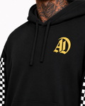 AIMEDIEU CHECKED SLEEVE HOODIE