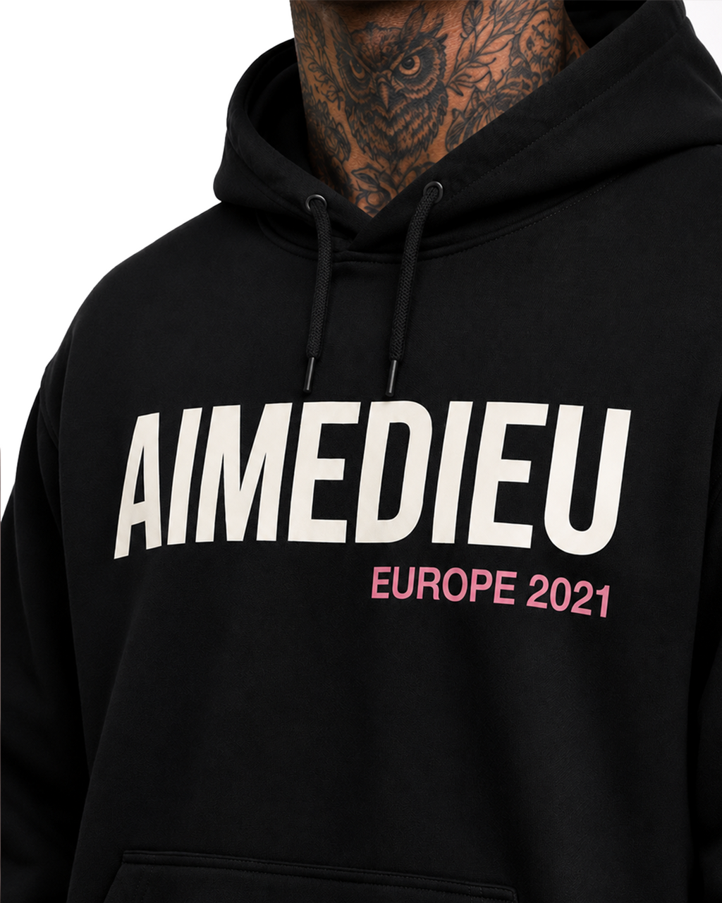 Oversized Graphic Hoodie - Tour Print AIMEDIEU