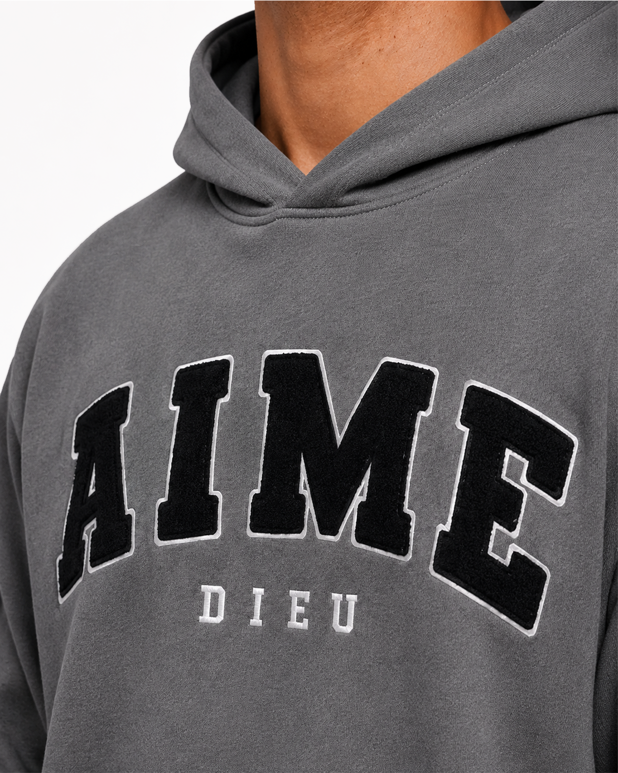 AIMEDIEU CHENILE HOODIE