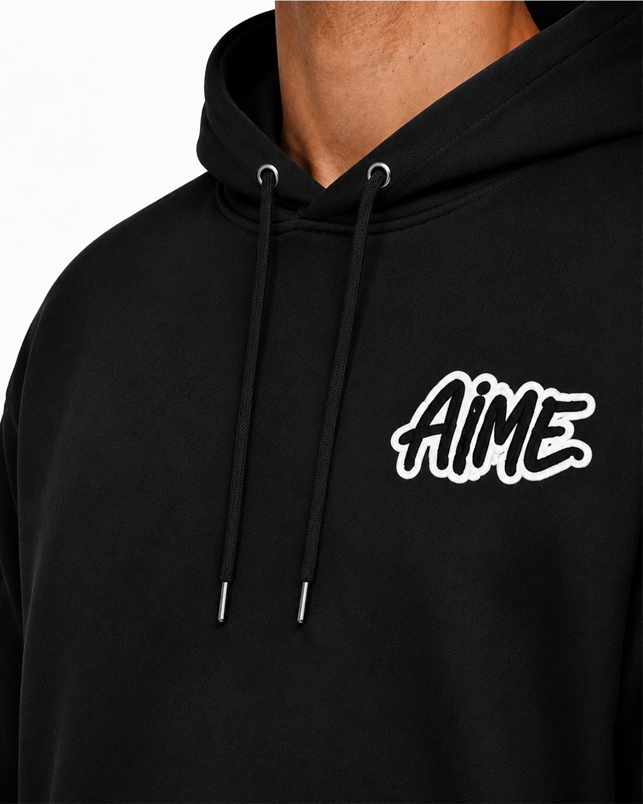 Relaxed Graphic Print AIME Hoodie AIMEDIEU