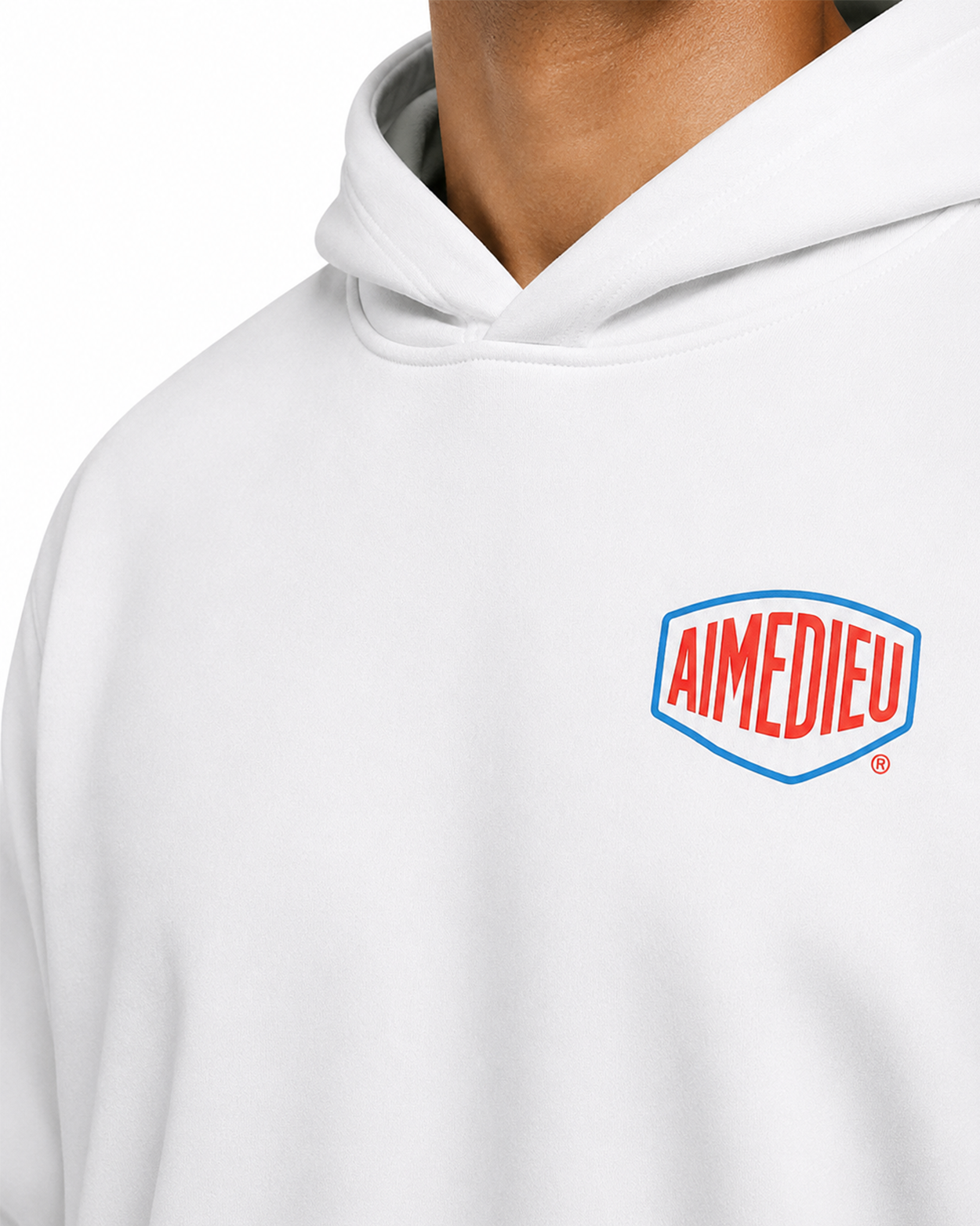 Relaxed Graphic Deus Logo Hoodie AIMEDIEU