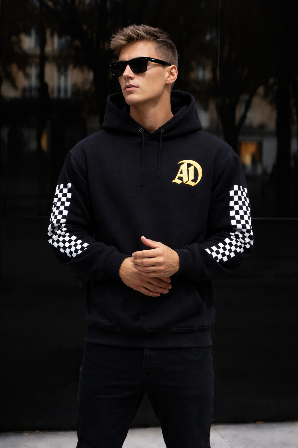 AD Checkered Hoodie