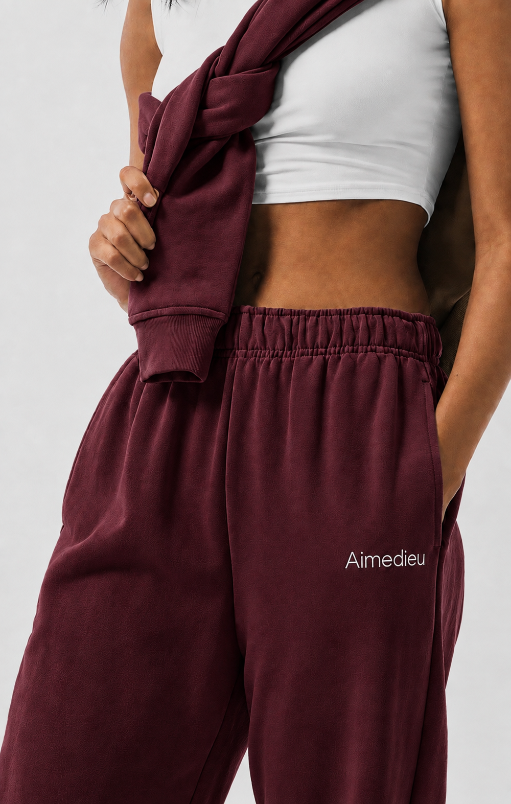 Womens Relaxed Joggers Loungewear AIMEDIEU