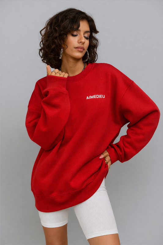 Ladies AIMEDIEU Oversized sweatshirt