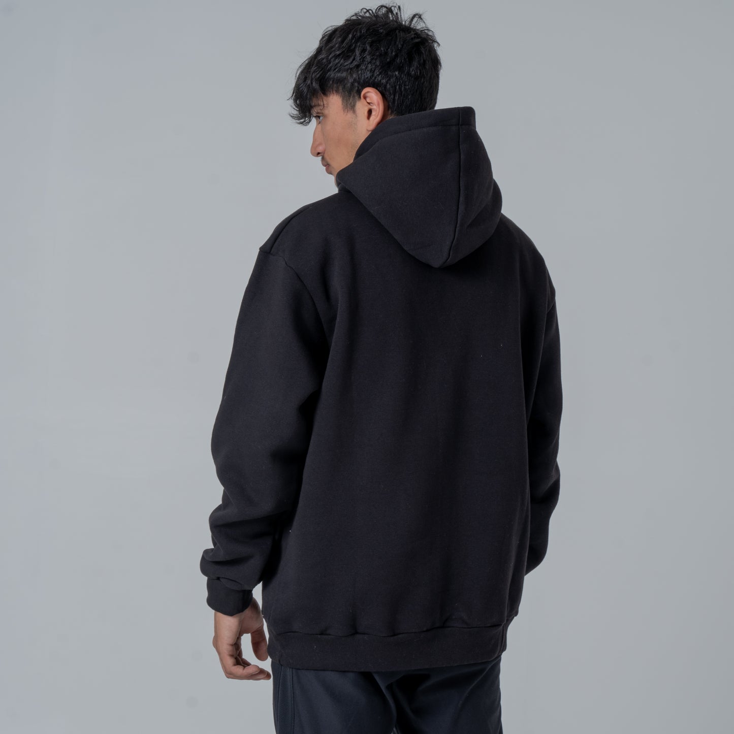 AIMEDIEU Black Oversized Hoodie