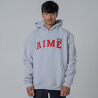 AIMEDIEU Red Block Hoodie