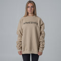 Women's Varsity Oversized Knit Sweatshirt