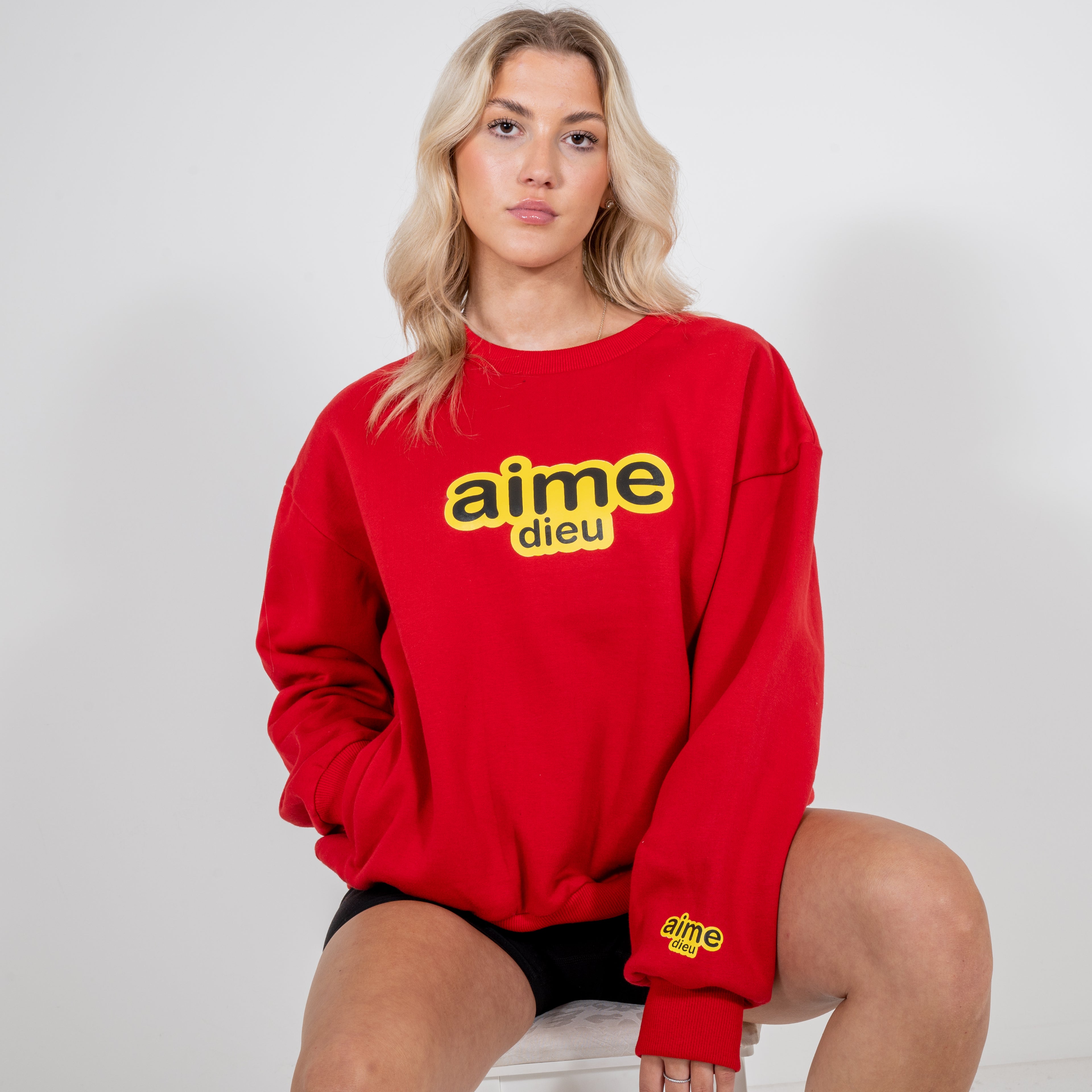 Womens DREW STYLE sweat shirt oversized