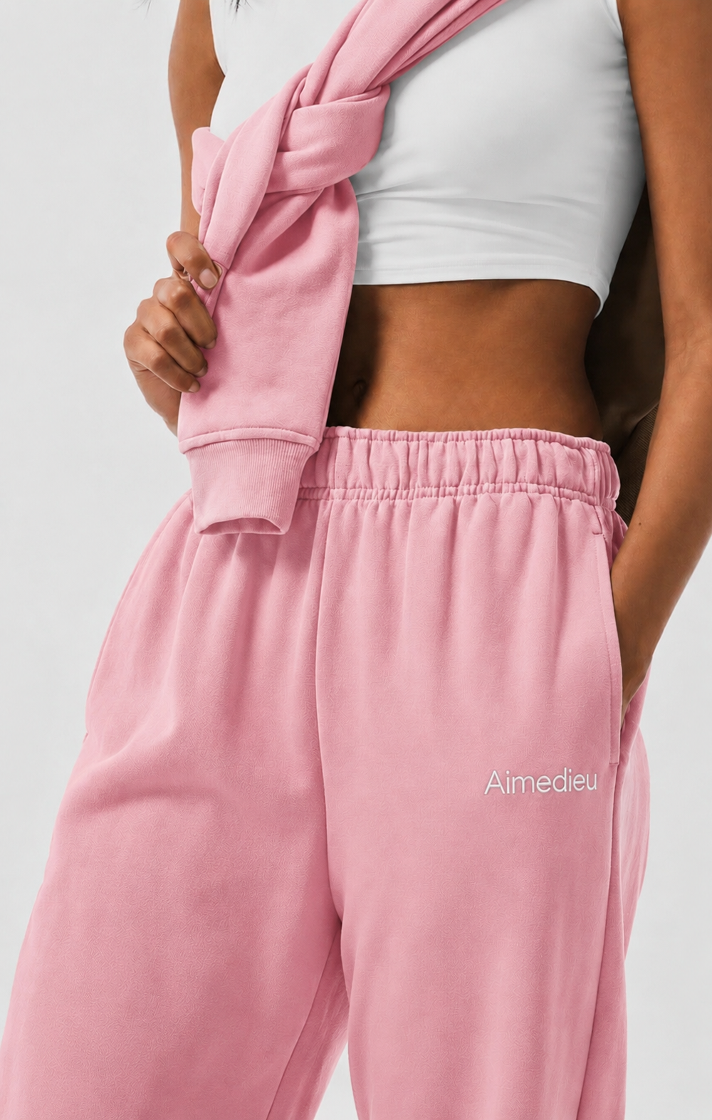 Womens Relaxed Joggers Loungewear AIMEDIEU