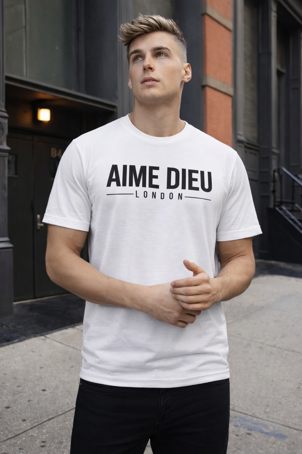 AIMEDIEU Block Tees